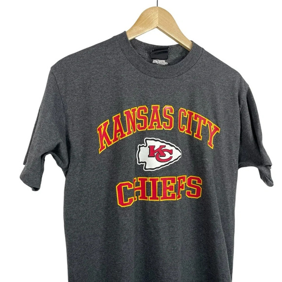 NFL Official Men’s Kansas City Chiefs Tee in Grey Size M - Picture 4 of 9